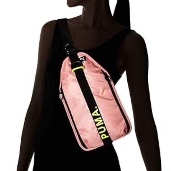 Puma Handbags - PUMA Prime Street Sling Bag Pink